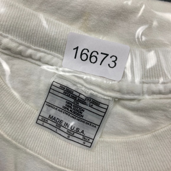 Vintage Bob Seger Shirt Mens L White 1996 Tour It's A Mystery Band Concert 90s - Picture 13 of 13